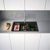 Zlewozmywak wbudowywany Fragranite Kanon Pro KNG PRO 610-73 Czarny Mat Franke 114.0749.641, nie drogie - zdjecie №3 - small