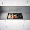 Zlewozmywak wbudowywany Fragranite Kanon Pro KNG PRO 610-73 Czarny Mat Franke 114.0749.641, zdjecie - zdjecie №4 - small
