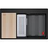 Zlewozmywak wbudowywany Fragranite Kanon Pro KNG PRO 610-73 Czarny Mat Franke 114.0749.641, kupic - zdjecie №2 - small