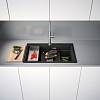 Zlewozmywak wbudowywany Fragranite Kanon Pro KNG PRO 610-73 Onyx Franke 114.0749.640, nie drogie - zdjecie №3 - small