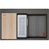 Zlewozmywak wbudowywany Fragranite Kanon Pro KNG PRO 610-73 Łupkowy Szary Franke 114.0749.639, kupic - zdjecie №2 - small