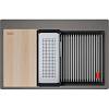 Zlewozmywak wbudowywany Fragranite Kanon Pro KNG PRO 610-73 Kamienny Szary Franke 114.0749.638, kupic - zdjecie №2 - small