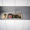 Zlewozmywak wbudowywany Fragranite Kanon Pro KNG PRO 610-73 Cappuccino Franke 114.0749.637, nie drogie - zdjecie №3 - small