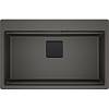 Zlewozmywak wbudowywany Fragranite Kanon Pro KNG PRO 610-73 Łupkowy Szary / Czarny odpływ Franke 114.0749.643 - small