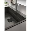 Zlewozmywak wbudowywany Fragranite Kanon Pro KNG PRO 610-73 Łupkowy Szary / Czarny odpływ Franke 114.0749.643, nie drogie - zdjecie №3 - small