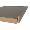 Profil ramy MDF AGT MP-4895 740 Szary beż 2800х24х8mm (opak. 36szt) - small