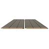 Profil dekoracyjny MDF AGT MP-7057 740 Szary beż 2800х168х8mm (opak.6 szt) - small