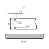 Blat Luxeform S9444-2 U Botticino 3050х1200х28mm, kupic - zdjecie №2 - small