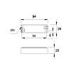 Zasilacz, 40 W, 12 V, IP20, metalowa obudowa, Lumine Profi line, zdjecie - zdjecie №4 - small