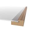 Profil ramy MDF AGT MP-1052  239 Orzech jasny 2800х47х22mm (opak. 10szt) - small
