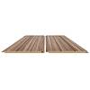 Profil dekoracyjny MDF AGT MP-7057 239 Orzech jasny 2800х168х8mm (opak.6 szt) - small