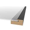 Profil ramy MDF AGT MP-1052 310 Czarny 2800х47х22mm (opak. 10szt) - small