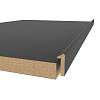 Profil ramy MDF AGT MP-4895 310 Czarny 2800х24х8mm (opak. 36szt) - small