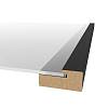 Profil ramy MDF AGT MP-1052 723 Czarny Jedwab 2800х47х22mm (opak. 10szt) - small