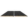 Profil dekoracyjny MDF AGT MP-7057 723 Czarny Jedwab 2800х168х8mm (opak.6 szt) - small