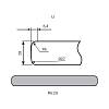 Blat Luxeform L157-2 U Marmur Katalonia 4200х700х28mm, kupic - zdjecie №2 - small