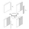 Panel ścienny AGT LB-6500 3057 Kamień szary 2800х170х18mm, zdjecie - zdjecie №4 - small