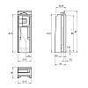 Adapter dla TopSide H=144mm, Atira szary (9194657) Hettich, kupic - zdjecie №2 - small