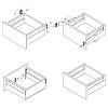 Adapter dla TopSide H=144mm, Atira szary (9194657) Hettich, zdjecie - zdjecie №4 - small