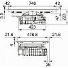 Okap zintegrowany z płytą indukcyjną Maris 2gether Swing FMA 8362 MO R HI Czarne szkło Franke 340.0731.875, od producenta - zdjecie №8 - small