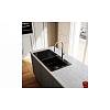 Zlewozmywak wbudowywany Fraceram MythosX MYK 611-100 Ociekacz z lewej strony Onyx Franke 124.0749.508, kupic - zdjecie №2 - small