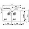 Zlewozmywak farmerski 3w1 Fraceram Belfast BFK 720-36-36 Biały Polarny Franke 130.0756.068, od producenta - zdjecie №8 - small