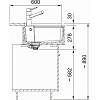 Zlewozmywak farmerski 3w1 Fraceram Belfast BFK 720-36-36 Biały Polarny Franke 130.0756.068, hurt - zdjecie №10 - small