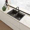 Bateria kuchenna Lina J pull-out Łupkowy Szary Franke 115.0747.508, kupic - zdjecie №2 - small