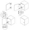 Zawias Clip-on, 110°, Sensys 8646i, NK, front 10–19mm, z domykiem, niklowy (9094276) Hettich, cena - zdjecie №5 - small