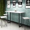 Nóżka meblowa HAIRPIN Leg 2ROD Big h71cm czarny struktura, zdjecie - zdjecie №4 - small