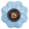 Gałka Ferro Fiori CR 9150.34 brąz antyczny | niebieski błękitny, kupic - zdjecie №2 - small