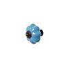 Gałka Ferro Fiori CR 9150.43 brąz antyczny | niebieski błękitny - small