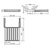 Wieszak na spodnie centralny 764-864mm Muller, cena od producenta - zdjecie №9 - small