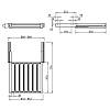 Wieszak na spodnie centralny 864-964mm Muller, cena od producenta - zdjecie №9 - small