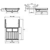 Wieszak na spodnie centralny z 3 tacami 764-864mm Muller, od producenta - zdjecie №8 - small