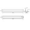 Organizer na pokrywy 1200 W=1140 L=120 H=159 (OK.1140.120) Naturalny, kupic - zdjecie №2 - small