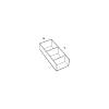 Organizer podzielony 3 przegrody W=150 L=480 H=159 (OR 3.159.150.480) Naturalny, kupic - zdjecie №2 - small