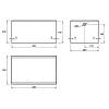 Chlebak z deską do krojenia W=250 L=400 H=211 (HD.250.400) Naturalny, zdjecie - zdjecie №4 - small
