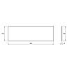 Kompensator boczny W=150 L=480 (KB.150.480) Naturalny, kupic - zdjecie №2 - small