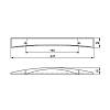 Uchwyt Marella M 15185.160 nikiel, zdjecie - zdjecie №4 - small