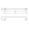 Uchwyt Ferro Fiori L 0620.320 czarny matowy, zdjecie - zdjecie №4 - small