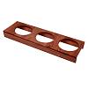 Organizer na 3 puszki W=150 L=480 H=49 (OB 3.150.480) Teak - small