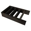 Organizer na pokrywy do patelni W=300 L=480 (OK.300.480) Czarny - small