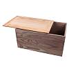 Chlebak z deską do krojenia W=250 L=400 H=211 (HD.250.400) Czarny, kupic - zdjecie №2 - small