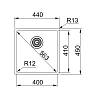 Zlewozmywak 3w1 stalowy Linia Box BXX 210/110-40 Stal szlachetna szczotkowana Franke 127.0453.654, kupic - zdjecie №2 - small