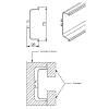 Profil GOLA poziomy, L=4100 mm, type C, biały, Scilm, zdjecie - zdjecie №4 - small