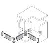 Profil GOLA poziomy, L=4100 mm, type C, aluminium szczotkowany, Scilm, nie drogie - zdjecie №3 - small