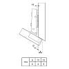 Zawias Clip-On -30° z cichym domykiem, 3D,  Muller Profi Line, zamowienie - zdjecie №6 - small
