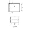 Lampa LED do podświetlenia półek Prismatic mini, 10x20, L=764mm, kątownik alum., mleczny, światło neutralne, zamowienie - zdjecie №6 - small
