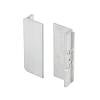 Końcówka zamknięta uniwersalna do profilu GOLA type C, aluminium nieanod. Scilm - small